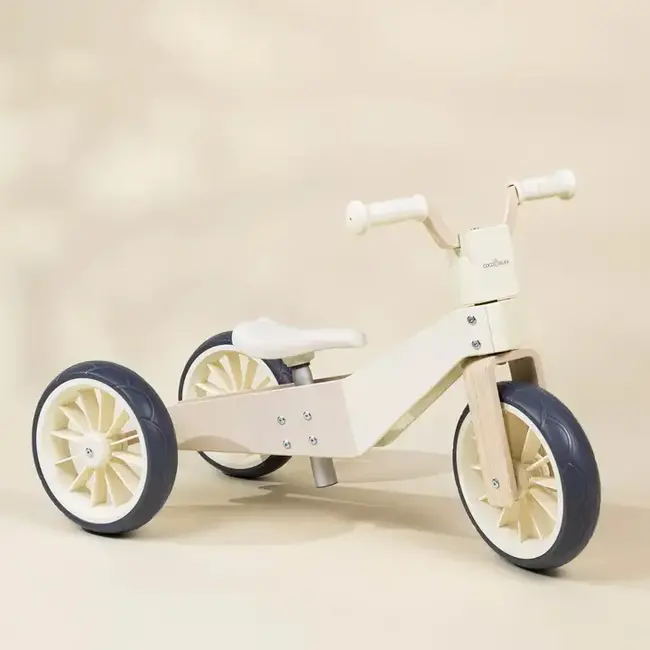 Coco Village Wooden Balance Bike - 3 in 1 - Foam