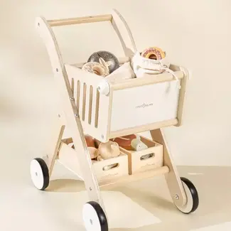 Coco Village Coco Village Wooden Shopping Cart - Foam