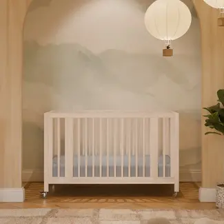 Baby Letto Baby letto Rolli 9-in-1 Convertible All-Stages Crib with Bassinet & Toddler Bed Conversion Kits