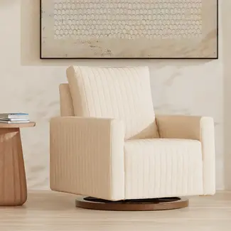 Baby Letto Baby Letto Poe Channeled Swivel Glider In