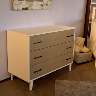 Pali Furniture Pali Furniture Firenze Double Dresser In Two Tone