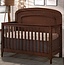 Natart Signature Series Palo 5 In 1 Convertible Crib With Wooden Arched Molding