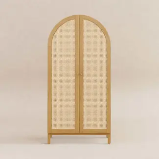 Baby Letto Baby Letto Bondi Assembled Armoire In Honey/Cane