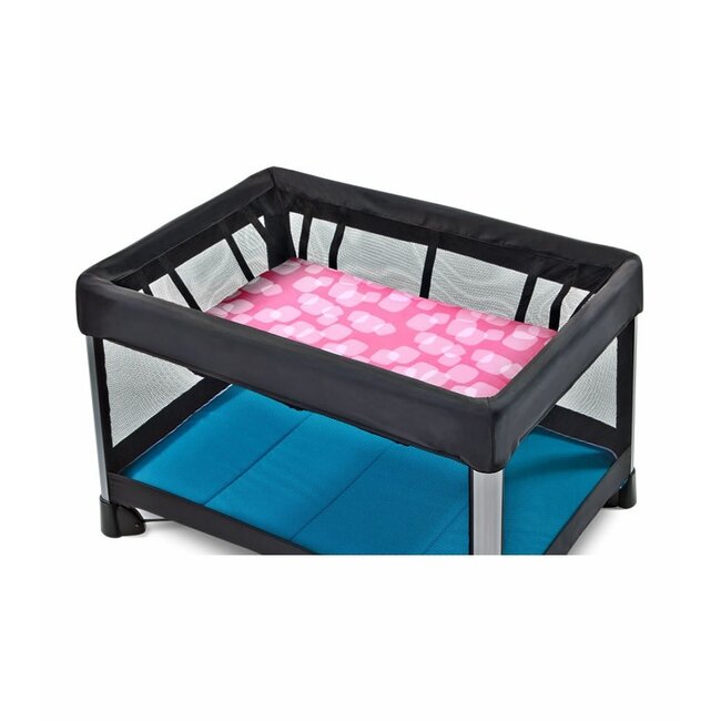 4moms Breeze Bassinet Waterproof Playard Sheet In Rasberry