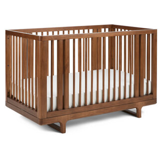 Maxi Cosi Maxi Cosi Embraced Forms Island Crib In Chestnut Stain