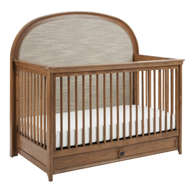 Maxi Cosi Quiet Luxury Headboard Crib In Dolce Oak Stain