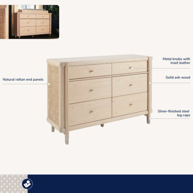 Maxi Cosi Kindred Brisa Collection Double Dresser In Onyx Heritage