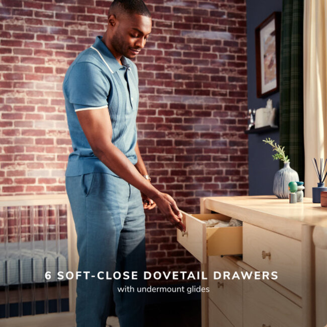 Maxi Cosi Kindred Brisa Collection Double Dresser In Onyx Heritage