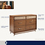 Maxi Cosi Kindred Everheart Collection Double Dresser In Natural Heritage