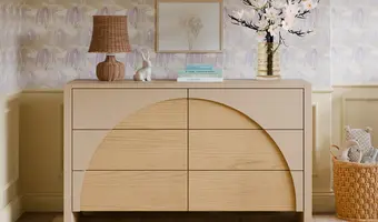 westwood design hanley 6-drawer double dresser Westwood Design Hanley 6-Drawer Dresser Cashew