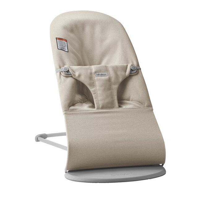 BabyBjorn Bouncer Bliss Light Gray Frame 0-2 Years