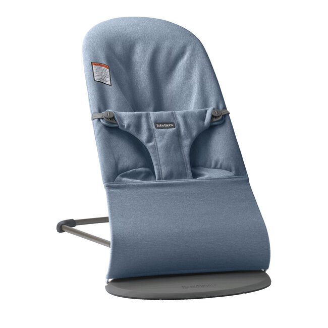 BabyBjorn Bouncer Bliss Light Gray Frame 0-2 Years