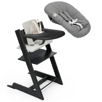 Stokke Stokke Tripp Trapp High Chair2 with Cushion, Newborn Set and Stokke Tray