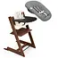 Stokke Tripp Trapp High Chair2 with Cushion, Newborn Set and Stokke Tray
