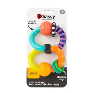 Sassy Sassy Twisteroo Twist & Turn Rattle