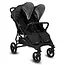 Valco Baby Slim Twin Double Stroller With Bumper Bar - Sport Edition Night