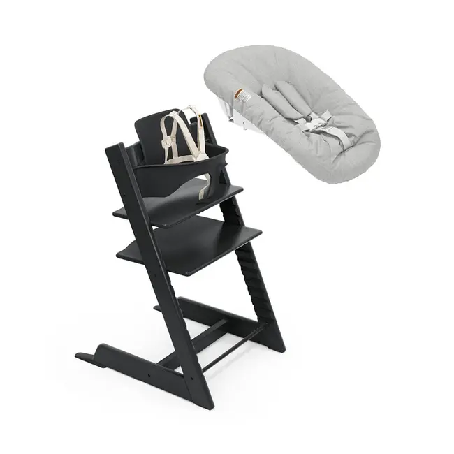 Stokke Tripp Trapp High Chair2 with Cushion, Newborn Set and Stokke Tray