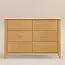 Baby Letto Sprout 6 Drawer Double Dresser