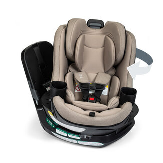 Britax Britax Galaxy360  Slim Rotating Convertible Car Seat With SwivelSmooth Steel Ring