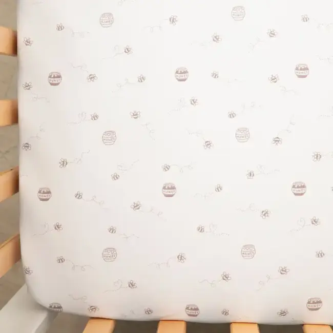 Living Textile Cotton Jersey Fitted Crib Sheet