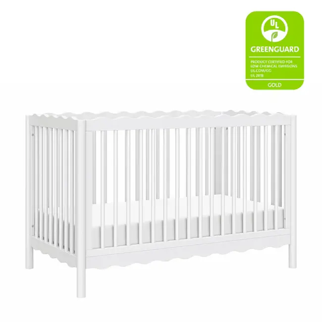 Baby Letto Swell 4-in-1 Convertible Crib with Toddler Bed Conversion Kit