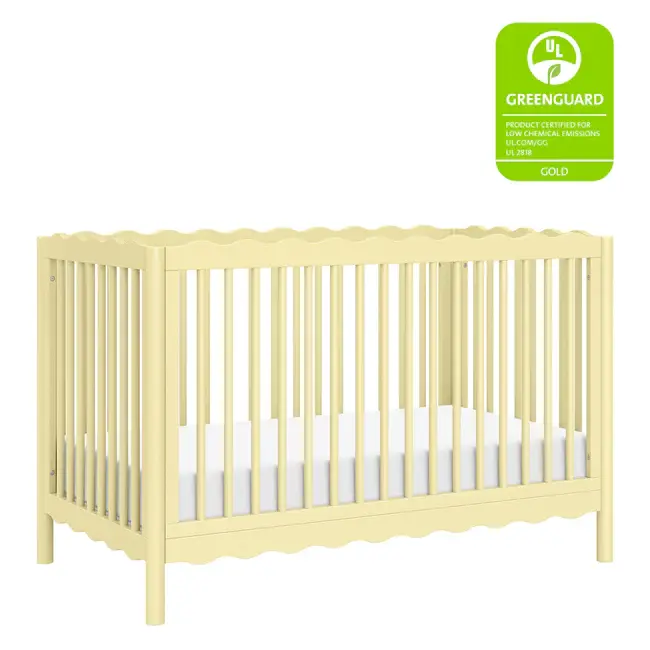 Baby Letto Swell 4-in-1 Convertible Crib with Toddler Bed Conversion Kit