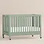 Baby Letto Maki Full-Size Portable Folding Crib with Toddler Bed Conversion Kit