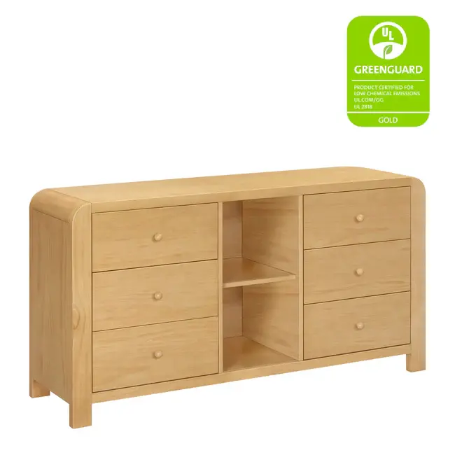Baby Letto TipToe 6 Drawer Assembled Dresser With Cubbies