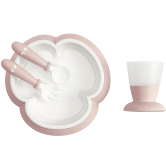 Baby Bjorn CLOSEOUT!! BABYBJORN Feeding Set Powder Pink