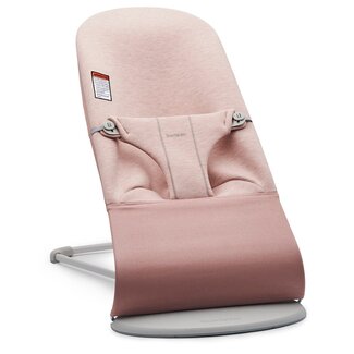 Baby Bjorn BabyBjorn Bouncer Bliss Light Gray Frame 0-2 Years CLOSEOUT!! Light Pink/3D Jersey $259.99