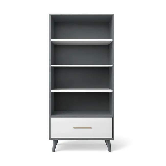 Romina New York Bookcase -Choose From Many Colors