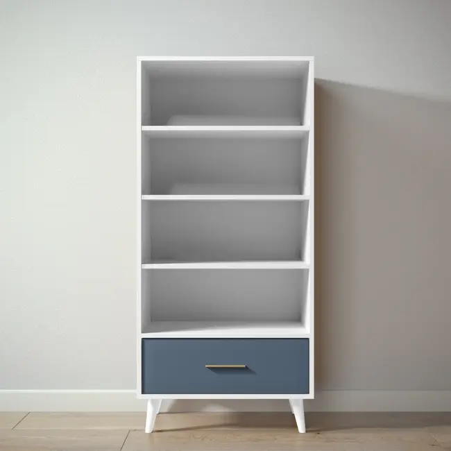 Romina New York Bookcase -Choose From Many Colors