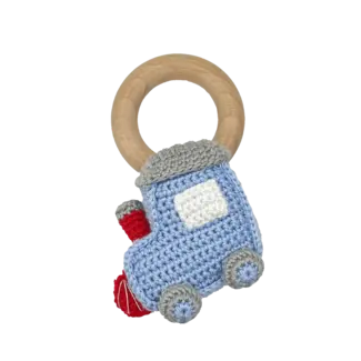 Zubels Zubels Train Crochet Wood Ring