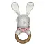 Zubels Bunny Bamboo Crochet Woodring Rattle