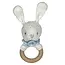 Zubels Bunny Bamboo Crochet Woodring Rattle