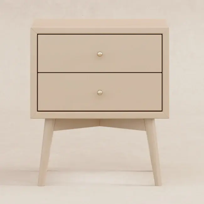 Baby Letto Palma Assembled Nightstand with USB Port