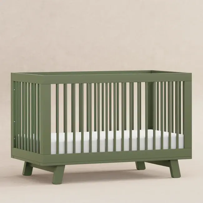 Baby Letto Hudson 3 In 1 Convertible Crib With Toddler Rail
