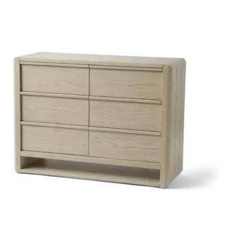 Maxi Cosi Maxi Cosi NorCal Double Dresser In Sunbleach Natural Stain