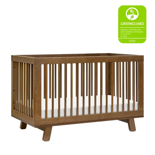 Baby Letto Hudson 3 In 1 Convertible Crib With Toddler Rail