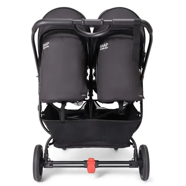 Valco Baby Ultra Duo Double S2 Stroller In Pitch (Black)