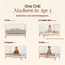 Dadada Soho 3 In 1 Convertible Crib