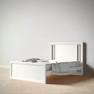 Romina Furniture Romina Quadro Full Size Bed-Choose From Many Colors