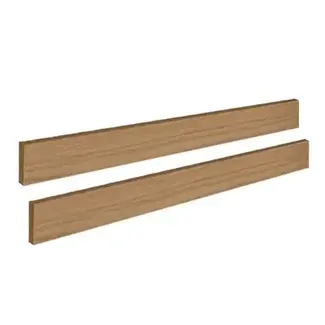 Natart Juvenile Natart Linea Double Bed Conversion Rails In Natural Oak