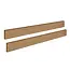 Natart Juvenile Natart Linea Double Bed Conversion Rails In Natural Oak