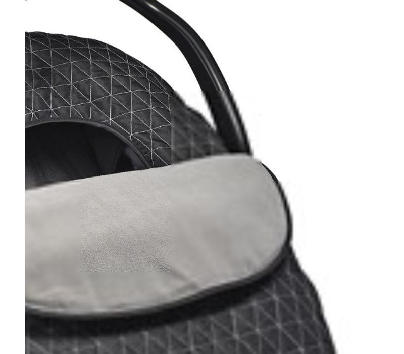 Jj Cole Collections Car Seat Cover In Black Triangle Stich