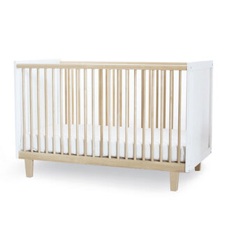Oeuf Oeuf Rhea Crib White/Birch