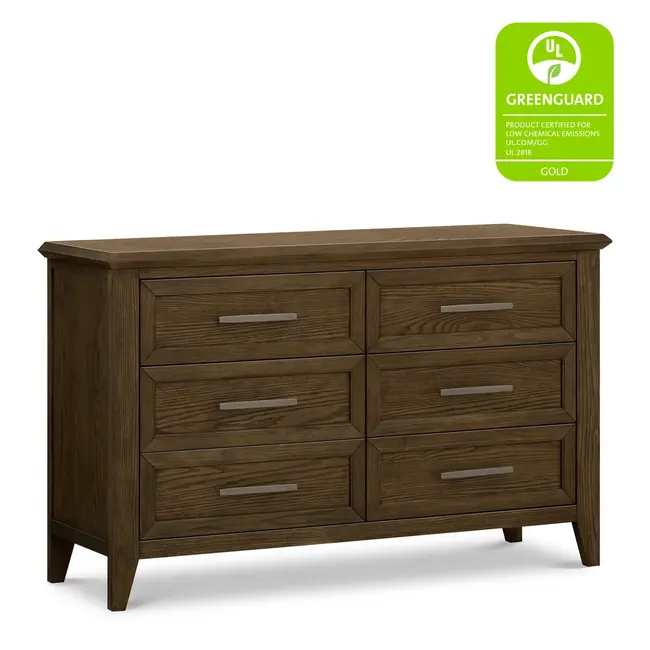 Monogram By Namesake Barrow Rustic 6 Drawer Double Dresser