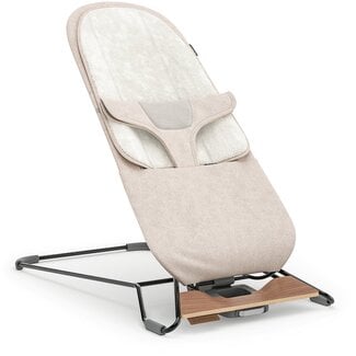 UppaBaby UPPAbaby Mira 2 In 1 Bouncer And Seat Charlie/Sand Melange/Silver Frame/Birch Wood