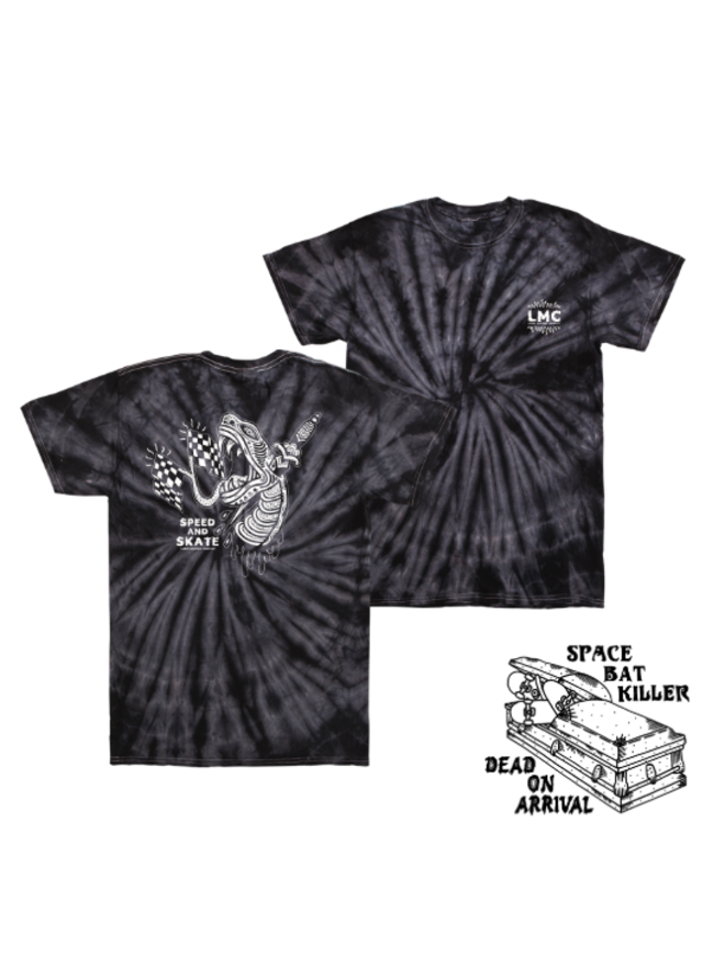 Loser Machine Loser Machine Sbk X Viper Spit Tee Black Tye Dye