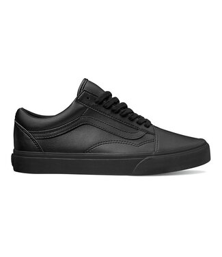 VANS VANS - OLD SKOOL LEATHER (BLACK) VANS VANS - OLD SKOOL LEATHER (BLACK)